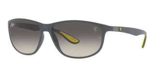 Ray-Ban MOD. 4394M unisex Grey Visor Sunglasses