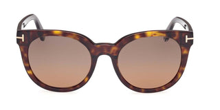 Tom Ford MOIRA FT 1109 women Havana Butterfly Sunglasses