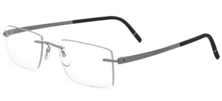 Silhouette MOMENTUM 5529/FG unisex Grey Geometric Eyeglasses