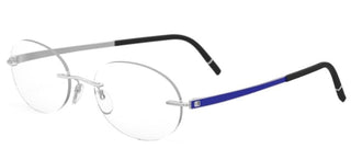 Silhouette MOMENTUM 5529/GA unisex Blue Round Eyeglasses