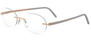 Silhouette MOMENTUM 5529/GA unisex Grey Round Eyeglasses