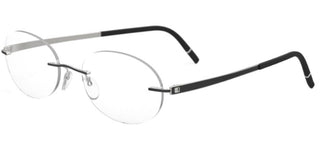 Silhouette MOMENTUM 5529/GA unisex Black Round Eyeglasses