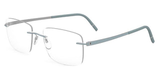 Silhouette MOMENTUM 5529/GH unisex Green Geometric Eyeglasses