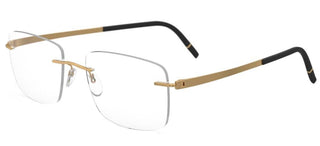 Silhouette MOMENTUM 5529/GH unisex Gold Geometric Eyeglasses