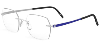 Silhouette MOMENTUM 5529/HB women Blue Geometric Eyeglasses