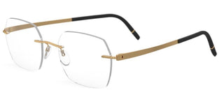 Silhouette MOMENTUM 5529/HB women Gold Geometric Eyeglasses