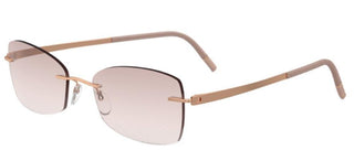 Silhouette MOMENTUM 5529/HC unisex Rose gold Geometric Eyeglasses