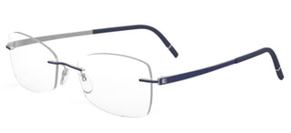 Silhouette MOMENTUM 5529/HC unisex Blue Geometric Eyeglasses