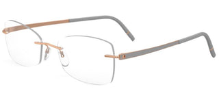 Silhouette MOMENTUM 5529/HC unisex Grey Geometric Eyeglasses