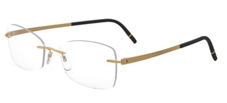 Silhouette MOMENTUM 5529/HC unisex Gold Geometric Eyeglasses