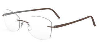 Silhouette MOMENTUM 5529/HD women Brown Butterfly Eyeglasses