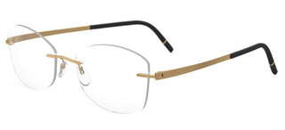 Silhouette MOMENTUM 5529/HD women Gold Butterfly Eyeglasses