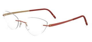 Silhouette MOMENTUM 5529/HE women Red Cat Eye Eyeglasses