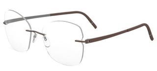 Silhouette MOMENTUM 5529/HF unisex Brown Butterfly Eyeglasses