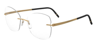 Silhouette MOMENTUM 5529/HF unisex Gold Butterfly Eyeglasses