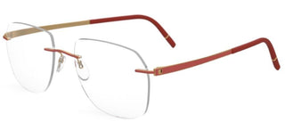 Silhouette MOMENTUM 5529/HR unisex Red Pilot Eyeglasses