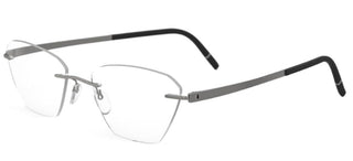 Silhouette MOMENTUM 5529/HS unisex Ruthenium Cat Eye Eyeglasses