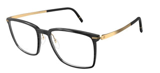 Silhouette MOMENTUM AURUM 2950 men Black Geometric Eyeglasses