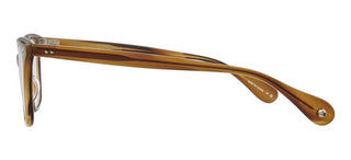 Garrett Leight MONARCH unisex Havana Geometric Eyeglasses