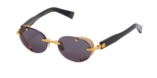 Balmain MONSIEUR unisex Gold Round Sunglasses