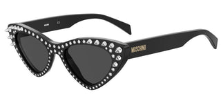 Moschino MOS006/S/STR women Black Cat Eye Sunglasses