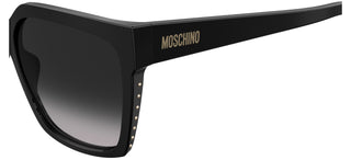 Moschino MOS079/S women Black Geometric Sunglasses