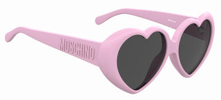 Moschino MOS128/S women Pink Other Sunglasses