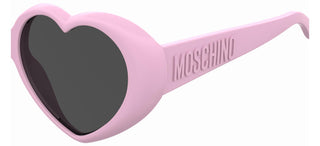 Moschino MOS128/S women Pink Other Sunglasses