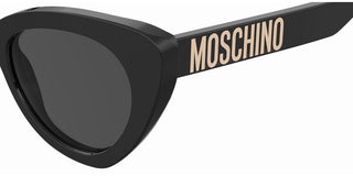 Moschino MOS147/S women Black Cat Eye Sunglasses