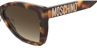 Moschino MOS155/S women Havana Butterfly Sunglasses