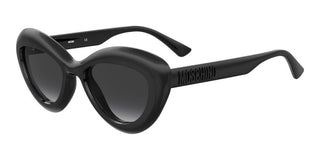 Moschino MOS163/S women Black Geometric Sunglasses