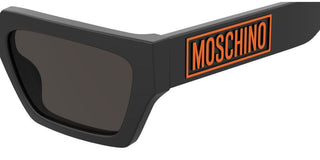 Moschino MOS166/S men Black Rectangle Sunglasses