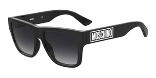 Moschino MOS167/S men Black Rectangle Sunglasses