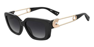 Moschino MOS168/S women Black Rectangle Sunglasses