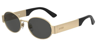 Moschino Mos185/s Unisex Rose Gold Oval Sunglasses