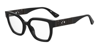 Moschino MOS633 women Black Rectangle Eyeglasses