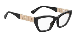 Moschino MOS634 women Black Rectangle Eyeglasses