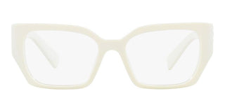 Miu Miu MU03VV women White Geometric Eyeglasses