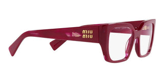 Miu Miu MU03VV women Red Geometric Eyeglasses