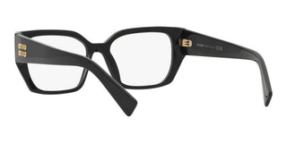 Miu Miu MU03VV women Black Geometric Eyeglasses