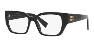 Miu Miu MU03VV women Black Geometric Eyeglasses