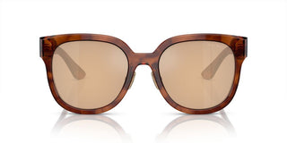 Miu Miu MU 01ZS women Brown Squared Sunglasses