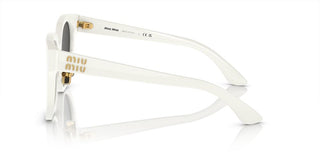 Miu Miu MU 01ZS women White Squared Sunglasses