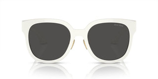 Miu Miu MU 01ZS women White Squared Sunglasses