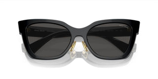 Miu Miu MU 02ZS women Black Squared Sunglasses