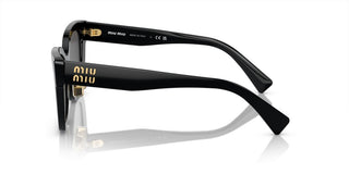 Miu Miu MU 02ZS women Black Squared Sunglasses