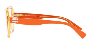 Miu Miu MU 06VV women Orange Geometric Eyeglasses