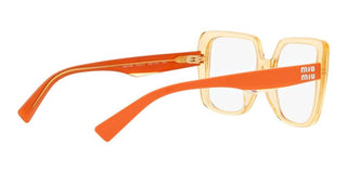 Miu Miu MU 06VV women Orange Geometric Eyeglasses