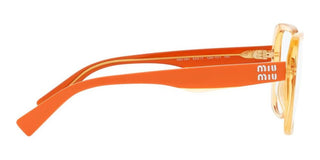 Miu Miu MU 06VV women Orange Geometric Eyeglasses