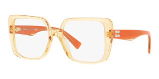 Miu Miu MU 06VV women Orange Geometric Eyeglasses